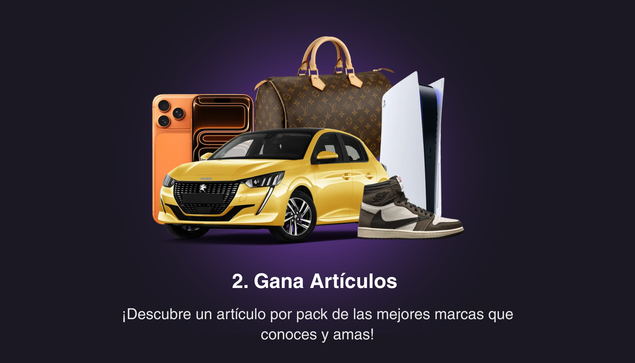 Gana artículos